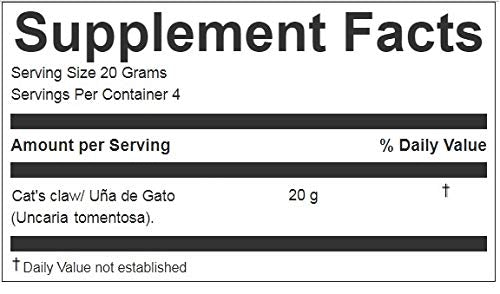 Hanan Peruvian Secrets Una De Gato Herbal Tea | 100% Natural Cat’s Claw Bark | 2.82oz / 80g | Naturally Aids in Supporting the Immune System - 3 Pack