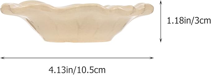 Ceramic Dish for Electric Oil Burner Warmer Diffuser Bowl Holder Essential Oil Plate Ceramic Oil Warmer Tealight Candle Holder Bowl Home Decoration White