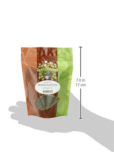 Cream Earl Grey Flavored White Tea Loose Leaf - 2oz | Pai Mu Tan White Tea with Bergamot and Cream Notes | Smooth Full Bodied Aromatic Tea | Premium Gift Pack