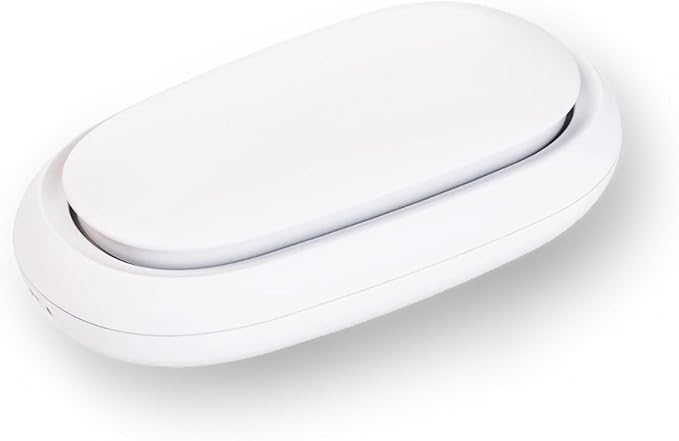 Travel Mini Diffuser for Essential Oils Multifunction Waterless Mini Car Aromatherapy Diffuser for Room Office Bedroom(White)