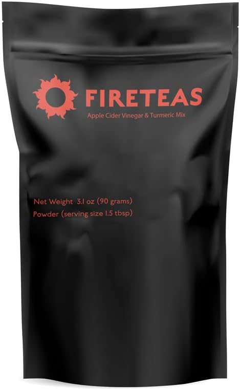 FIRE TEAS Apple Cider Turmeric Powdered Mix -