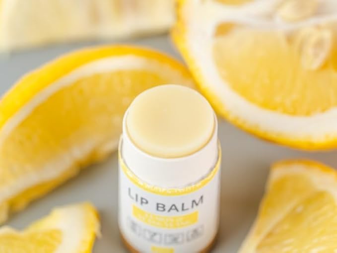 J&L Naturals Sustainable Lip Balm | Organic Ingredients, 100% Natural, Eco-Friendly | Cruelty Free, Vegan, Paraben Free, Silicone Free (Lemon & Ylang Ylang, 2-Piece Duo)