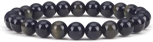 Cherry Tree Collection - Small, Medium, Large Sizes - Gemstone Beaded Bracelets For Women and Men - 8mm Round Beads