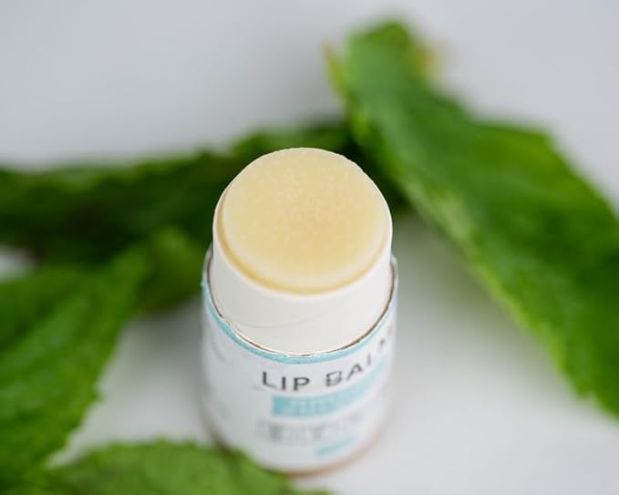 J&L Naturals Sustainable Lip Balm | Organic Ingredients, 100% Natural, Eco-Friendly | Cruelty Free, Vegan, Paraben Free, Silicone Free (Peppermint & Eucalyptus, 2-Piece Duo)
