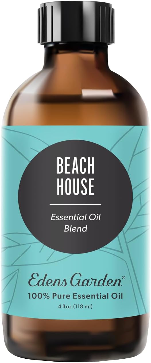 Edens Garden Beach House Essential Oil Blend- 100% Pure Premium Grade, Undiluted, Natural, Therapeutic, Aromatherapy, The Best for Kid Safe, Laundry, Hair 118 ml (4 fl oz)