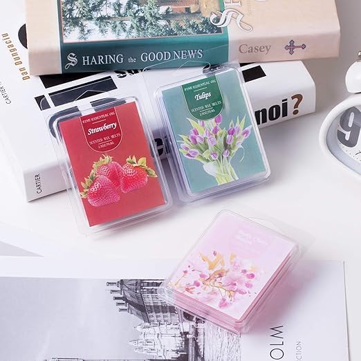 Scented Soy Wax Melts - Set of 12 Assorted 2.5oz Wax Cubes/Tarts - Bulk Value Home Fragrance for Candle Wax Warmer - Refreshing Scents for Your Space