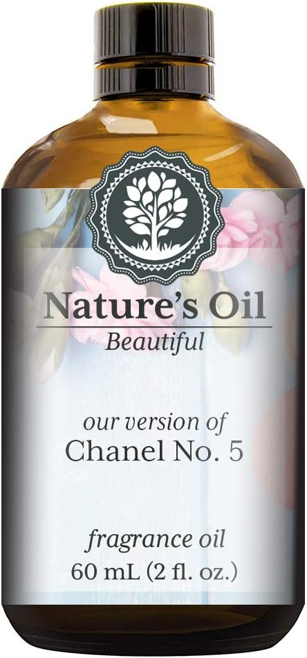 Our Version of No. 5 Fragrance Oil (60ml) for Perfume, Diffusers, Soap Making, Candles, Lotion, Home Scents, Linen Spray, Bath Bombs, Slime