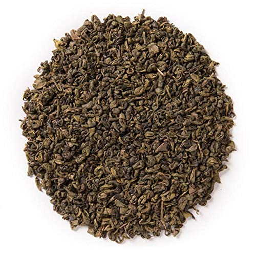 Komar Organics Gunpowder Green USDA Organic Green Tea 16Oz Loose Leaf Deep Smokey Flavor 1 LB, Ideal for Energy Boost, Antioxidants