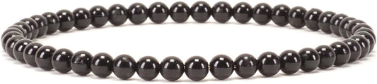 Cherry Tree Collection - Small, Medium, Large Sizes - Gemstone Beaded Bracelets For Women and Men - 4mm Round Beads