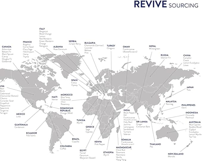 Lemongrass Essential Oil by Revive Essential Oils - 100% Pure Therapeutic Grade, for Diffuser, Humidifier, Massage, Aromatherapy, Skin & Hair Care