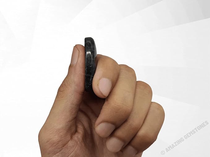 Amazing Gemstone Blue Aventurine Worry Stone Crystals and Healing Stones - Worry Stones for Stress Relief Gifts - Piedra Crystal Fidget for Meditation - Unique Stocking Stuffers and Birthday Gifts