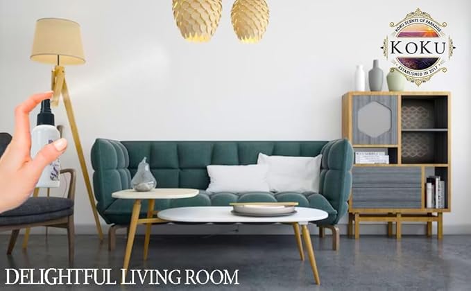 Lavender Vanilla Air Freshener - Room Spray - Odor Eliminator - Deodorizer - Car Air Freshener - Home Spray - Linen Spray - Fabric Refresher - None Toxic - Alcohol Free - Made in USA (4 Oz)