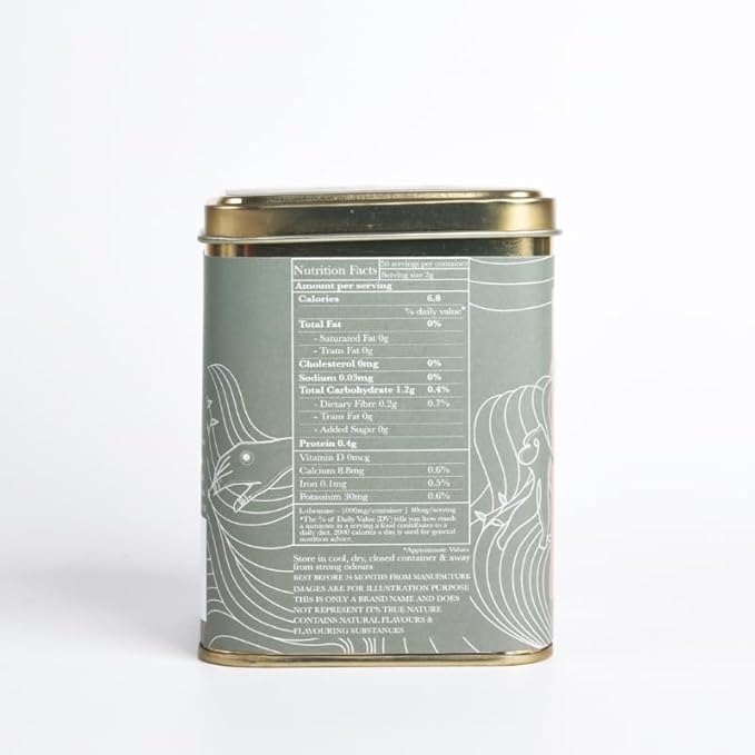 Luxmi Estates - Peach Mint Tea - 100g (50 Cups) | USDA Certified Organic Herbal Tea | Caffeine-Free