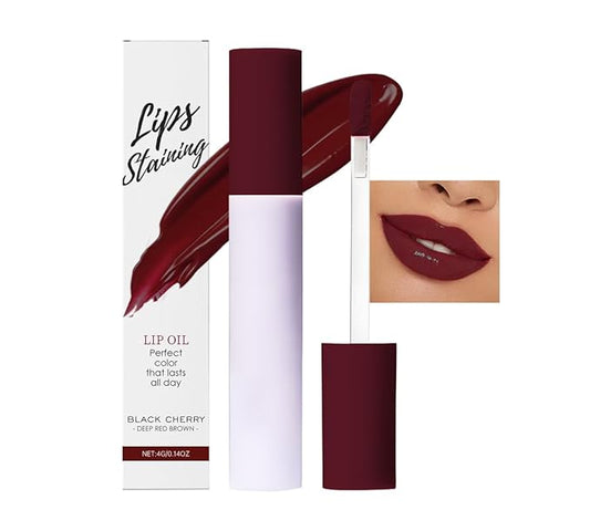 Lip Stain - Wipe-Off &Peel Off Lip Color | Waterproof, Long Lasting, Transfer-Resistant, Smudge-Proof Lip Tint | Easy Wipe Finish, High Pigment | All-Day Vibrant Kiss-Proof Lip Stain, Muted Terracotta