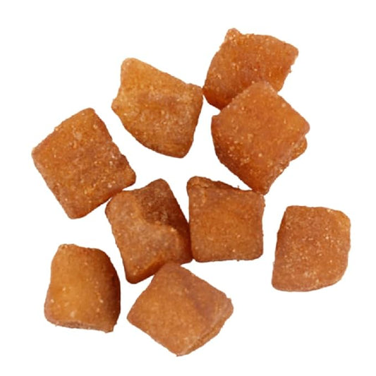 Gerbs Dried Cinnamon Sugar Apple Cubes 2 lbs. | Unsulfured, No Additives, Resealable Bag | Naturally Sweet & Spiced | Top 14 Allergen-Free