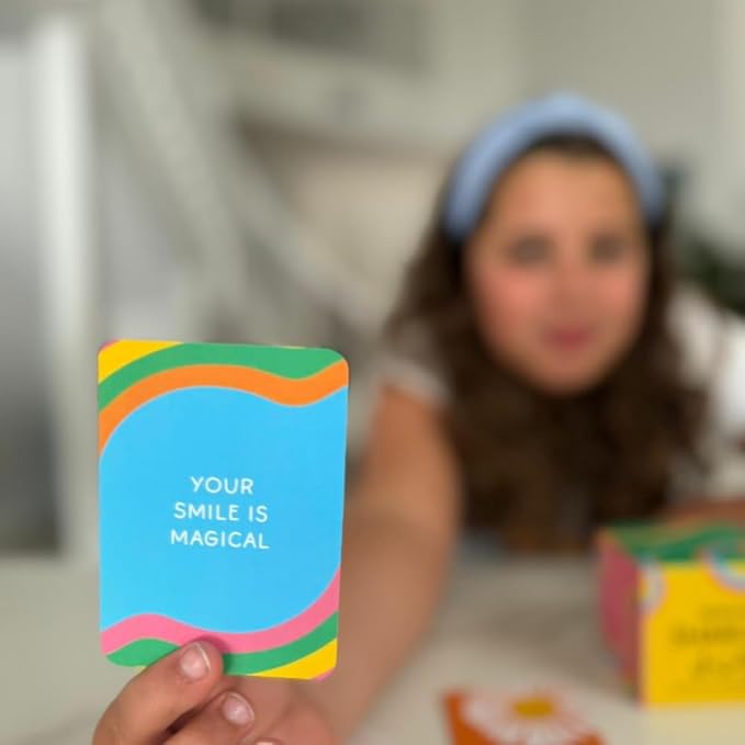 Big Life Journal Sharing Joy Family Conversation Cards - 150 Cards That Bring Families Closer Together, Put Down The Phones & Connect with Family, Meaningful Talk, Great for Dinner Table, Road Trips