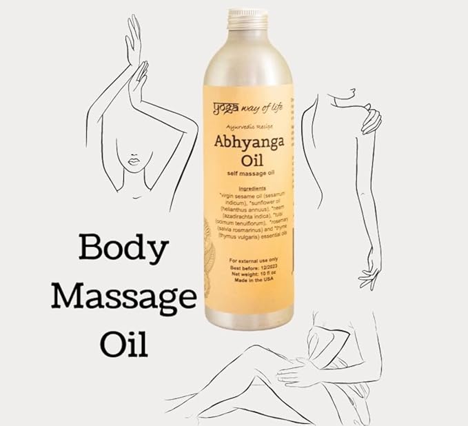 Abhyanga Oil - Organic Herbal Self-Massage Body Oil | Ayurvedic Recipe
