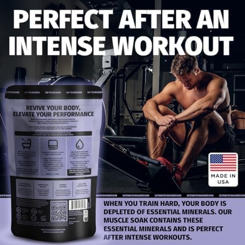 5 Pack Bundle: Coach Soak Recovery Bath Soak, Epsom Salt Bulk, Bath Salts Bulk, 5 Pack Bundle - Total of 15 Pounds (Mixed Bundle)