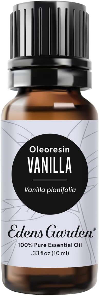 Edens Garden Vanilla- Oleoresin Essential Oil- 100% Pure Premium Grade, Undiluted, Natural, Therapeutic, Aromatherapy, The Best for Diffuser, Candle, Humidifiers, Kid Safe 10 ml (.33 fl oz)