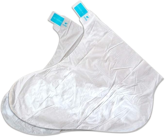 Bodipure Premium Hand and Foot Mask | Moisturizing Kertain Gloves & Socks | Hydrating Dull Dry Hands, Cracked Heels, Callus Softening & Nail Strengthening | Chemical-Free Feet Treatment | (6+6 Pack)