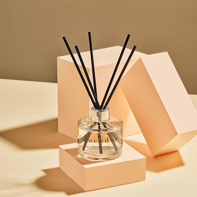 COCODOR Signature Reed Diffuser / April Breeze / 2 Pack / 6.7oz (200ml) / Home & Office Decor, Fragrance Gifts