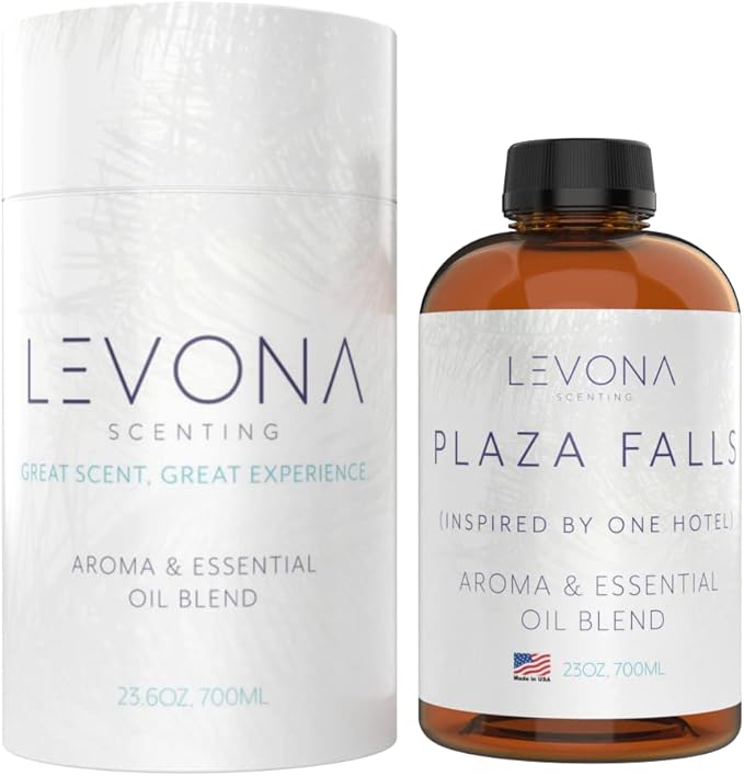 Levona Scent Home Luxury Scents: Plaza Falls Fragrance Oil Inspired by One Hotel Essential Oil - Pure Essential Oils for Diffusers for Home - Scented Oil