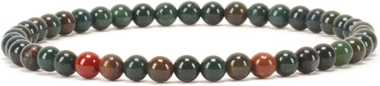 Cherry Tree Collection - Small, Medium, Large Sizes - Gemstone Beaded Bracelets For Women and Men - 4mm Round Beads