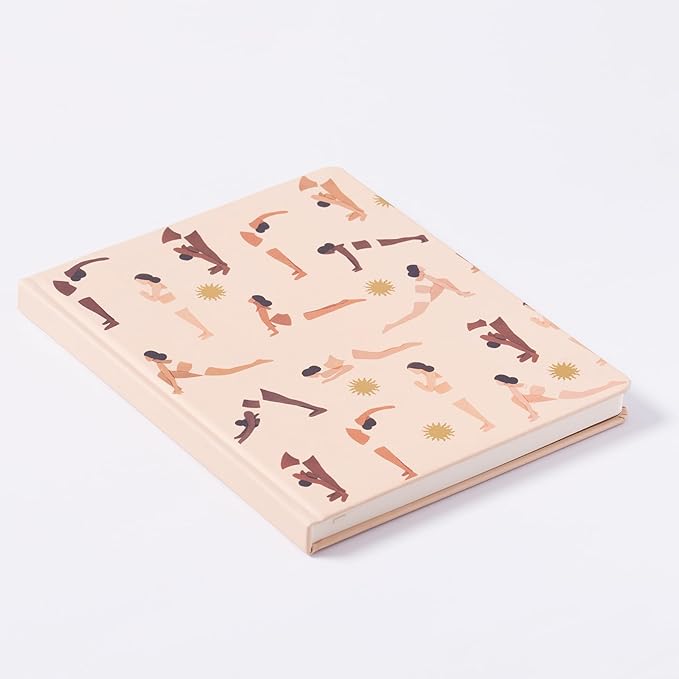 Eccolo Large Lined Journal Notebook, Writing Journal, 256 Ruled Ivory Pages, Ribbon Bookmark, Lay Flat, Desk Size for Work or School