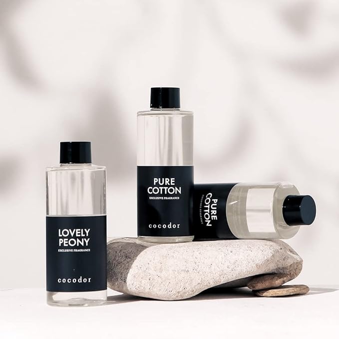 COCODOR Reed Diffuser Oil Refill/Rose Perfume/6.7oz(200ml)/3 Pack/Aroma therapy, Home Fragrance, Scented Oils, Oils for Reed Diffuser, Office Décor, Decoration