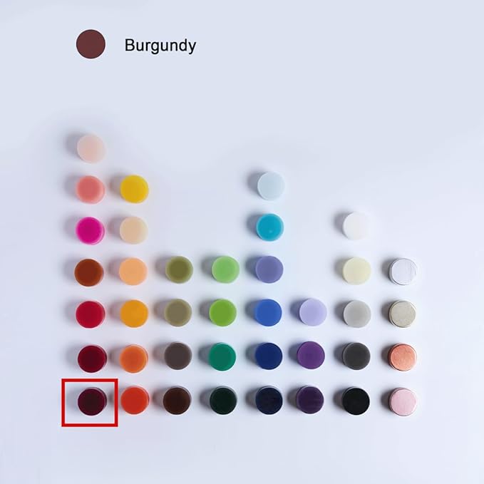 MOZEAL 3" x 4" Hand-Poured Unscented Burgundy Candle, Dripless Maroon/Dark Red Pillar Candle Set of 3, Long Clean Burning, Approx 72 Hours Burn Time, Rustic Country Style, Home Decor