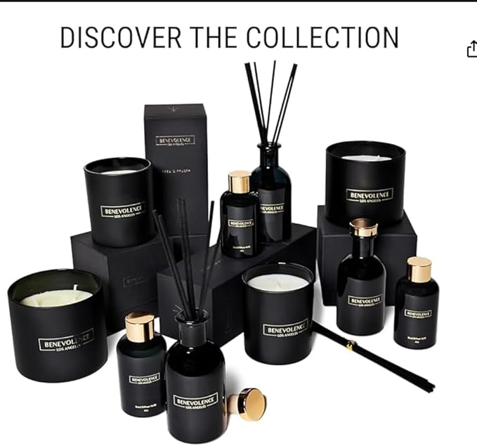 Benevolence LA Reed Diffuser Sticks - 3 Pack of 7 Natural Rattan Sticks per Pouch – Home Fragrance Refill, Eco-Friendly Reed Replacement for Essential Oil Diffusers