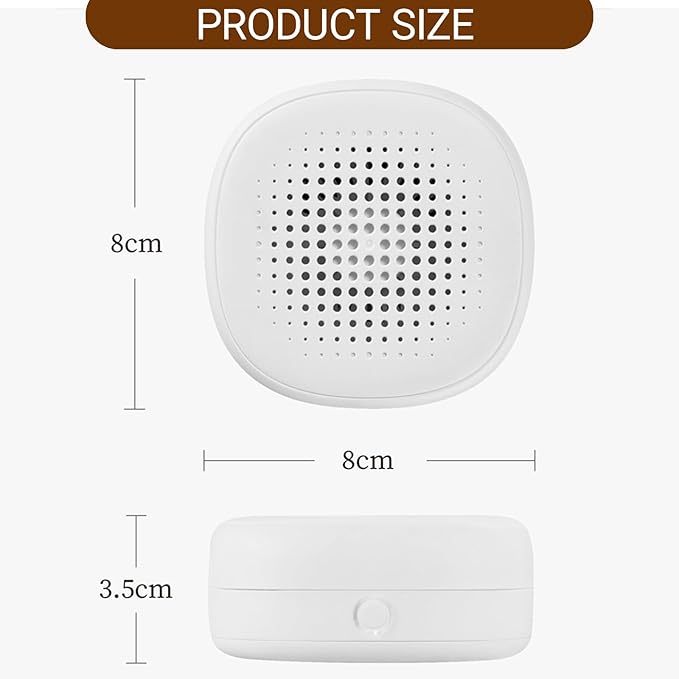 Travel Sized Portable Mini Diffuser for Essential Oils Multifunction Waterless Mini Car Aromatherapy Diffuser