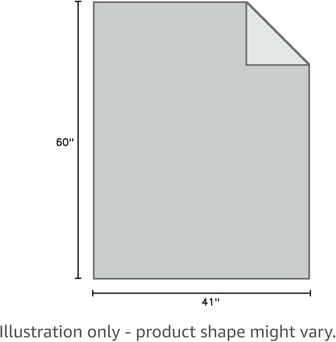 Kids Weighted Blanket Twin 7lbs (41"×60",Navy Blue) Breathable Soft Minky Weighted Throw Blanket for All Season,Heavy Blanket with Premium Glass Beads