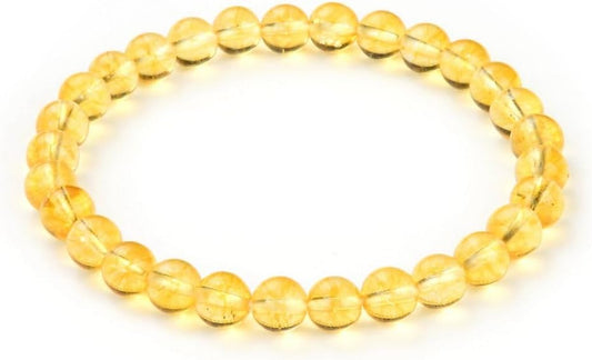 Adabele 1pc Natural Stretch Gemstone Bracelet 6mm (0.24 Inch) Bead 7" 7.5" 8 inch Healing Crystal Quartz Energy Chakra Jewelry Women Birthday Gift