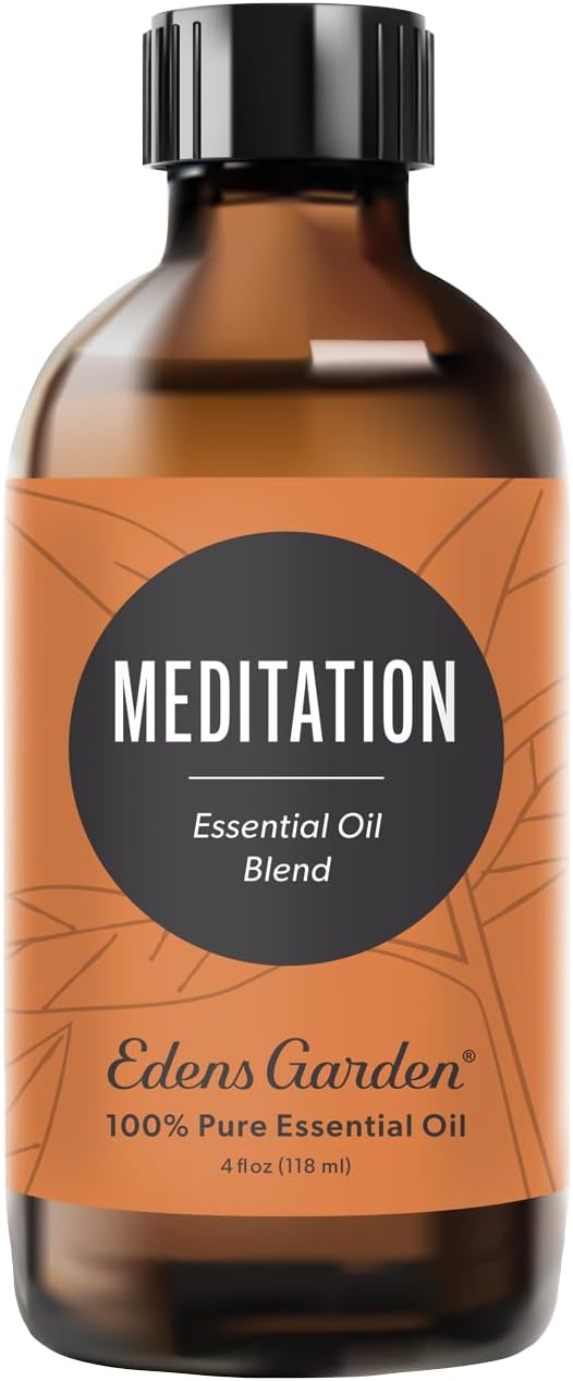 Edens Garden Meditation Essential Oil Blend 100% Pure & Natural Best Recipe Therapeutic Aromatherapy Essential Oil Blends 118 ml (4 oz)