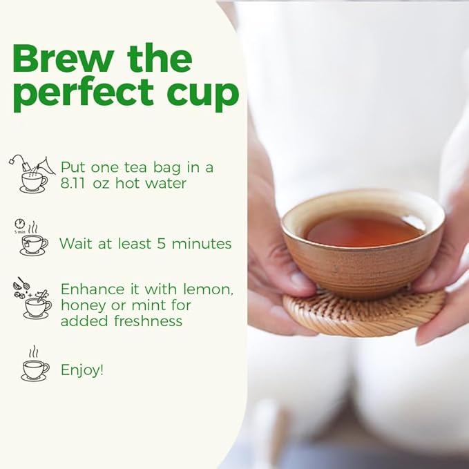 WOTIHA-Natural Chamomile tea 99.75g. 100% Natural Chamomile Herbal Tea.Non-GMO • Additive-Free • Caffeine-Free • Sugar-Free • Vegan