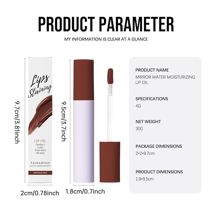 Lip Stain - Wipe-Off &Peel Off Lip Color | Waterproof, Long Lasting, Transfer-Resistant, Smudge-Proof Lip Tint | Easy Wipe Finish, High Pigment | All-Day Vibrant Kiss-Proof Lip Stain, Muted Terracotta