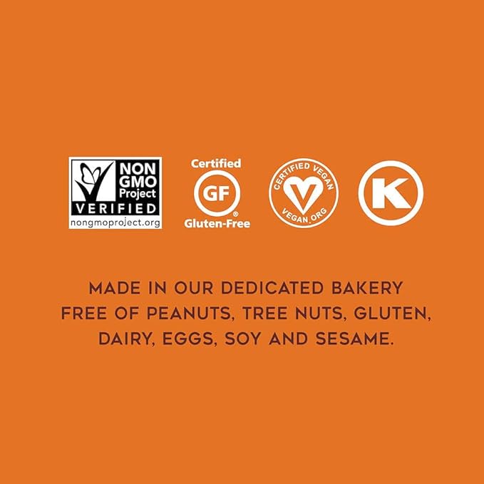 88 Acres Granola Bars | Cinnamon Maple | Gluten Free, Nut-Free Oat and Seed Snack Bar | Vegan & Non GMO | 12 Pack