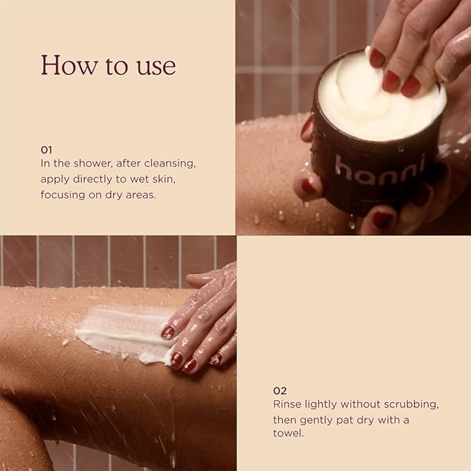 HANNI Splash Salve Body Mask and Water Balm Hydrating Body Mist Bundle