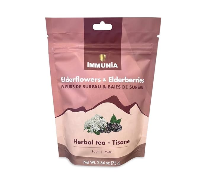 Elderflower bulk. Make healthy herbal tea (enough for 75 cups), or use it to make delicious bread, elderflower jelly, or cookies. 75 grams (bulk) (Elderflower & Elderberry)