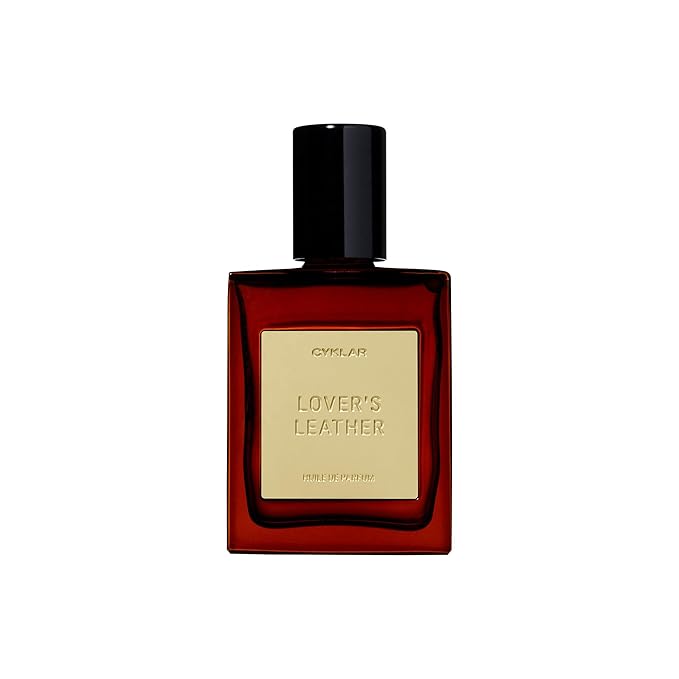 CYKLAR Perfume Oil Roll-On. Travel-Friendly Lover’s Leather Fragrance with Saffron, Leather, and Sandalwood. Long-Lasting Essential Oil Parfum for Women and Men. 0.5 Fl Oz Scented Rollerball Bottle
