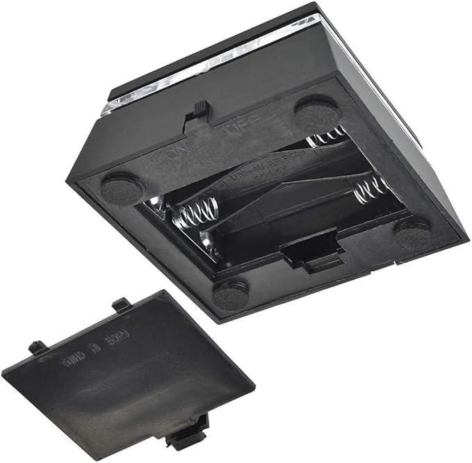 4 LED Display Base - LED Light Display Stand - Light Stand for Crystal Glass Art - Battery Operated LED Base Stand w/ Color Changing Lights - 2.5" Illuminated Holder