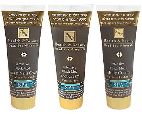 Health & Beauty Sets Natural Black Mud triple Body care set by Dead Sea