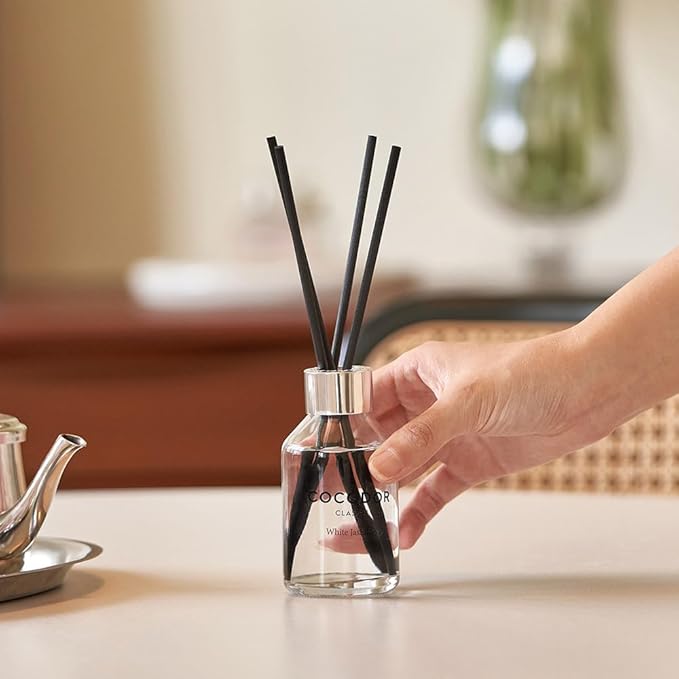 COCODOR Classic Reed Diffuser/Refreshing Air/3.4oz(100ml)/1 Pack/Home Fragrance Scent Essential Oil Stick Diffuser for Bedroom Bathroom Home Décor