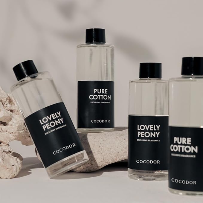 Cocod'or COCODOR Reed Diffuser Oil Refill/April Breeze /6.7oz / 1 Pack/Aromatherapy, Home Fragrance, Scented Oils, Oils for Reed Diffuser, Bathroom Home Decor