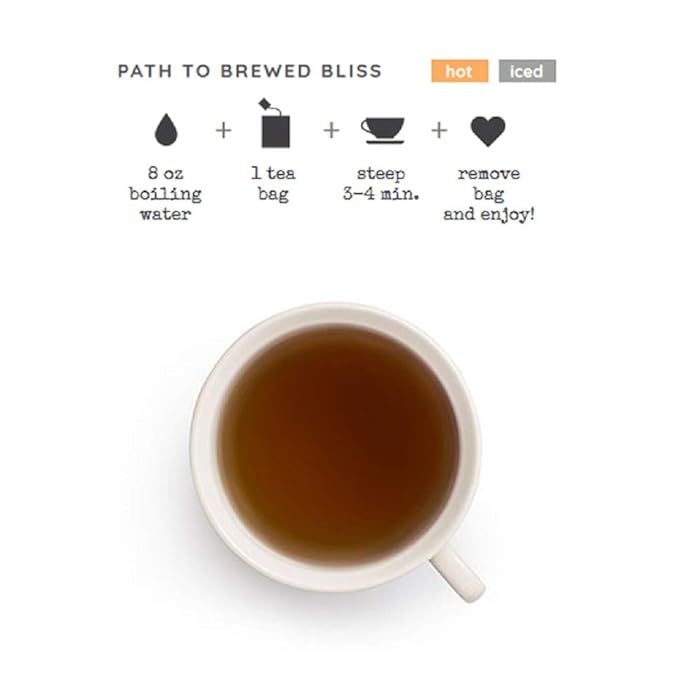 Good Earth Sweet & Spicy, Chai Black Tea, 18 Tea Bags (Pack of 6)