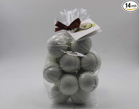 Spa Pure Drakkar (Type) Bath Bomb Fizzies with Shea Butter - Ultra Moisturizing - Ultra Moisturizing and Best for All Skin Types - Each 1 oz - (14 Count in Pack 1)