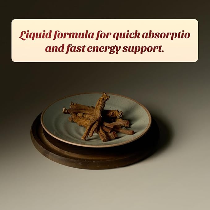 6-Year Korean Red Ginseng Extract Shot, HACCP Certified, Caffeine Free, Formulated with 12+ Traditional Korean Herbal Ingredients -Parent (10sticks, Alldaygoodtime)