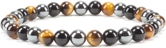 Cherry Tree Collection - Small, Medium, Large Sizes - Gemstone Beaded Bracelets For Women and Men - 6mm Round Beads