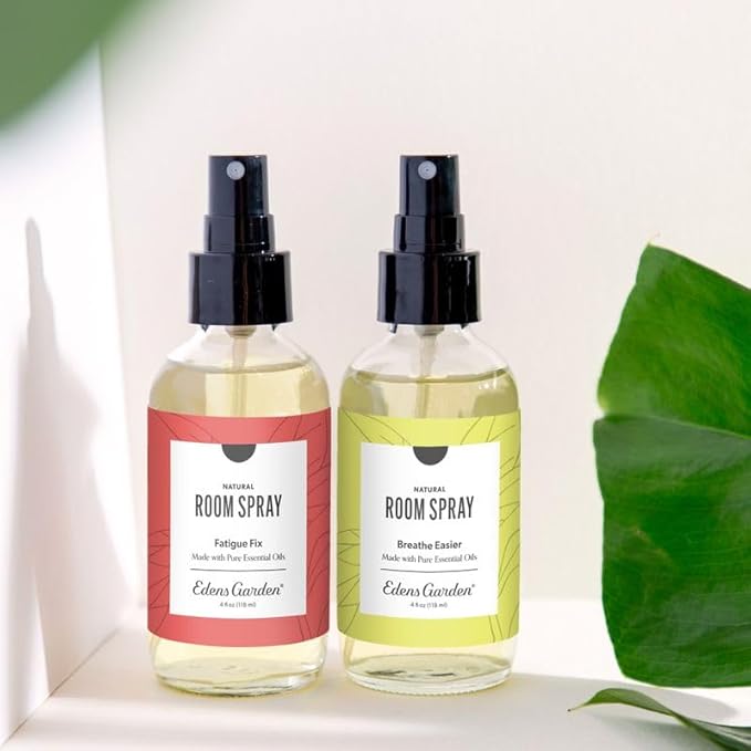 Edens Garden Breathe Easier Aromatherapy Room Spray, All Natural & Made with Essential Oils (Great Home Air Freshener - Try Using On Pillows & Linens for Sleep), 4 oz